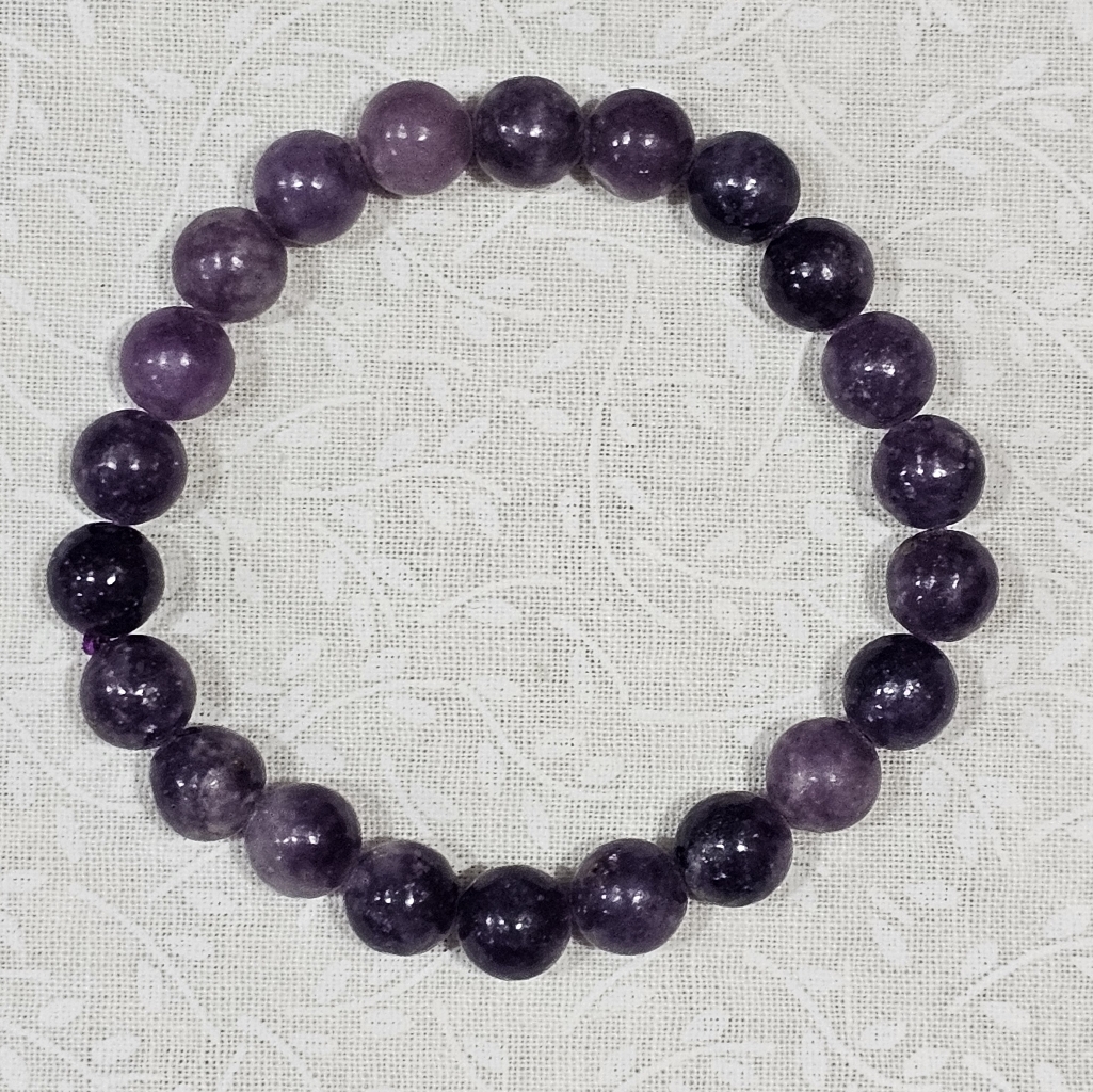 Chevron Amethyst Crystal Bracelet 15$